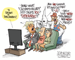 TRUMP'S DEPLORABLES  by John Cole
