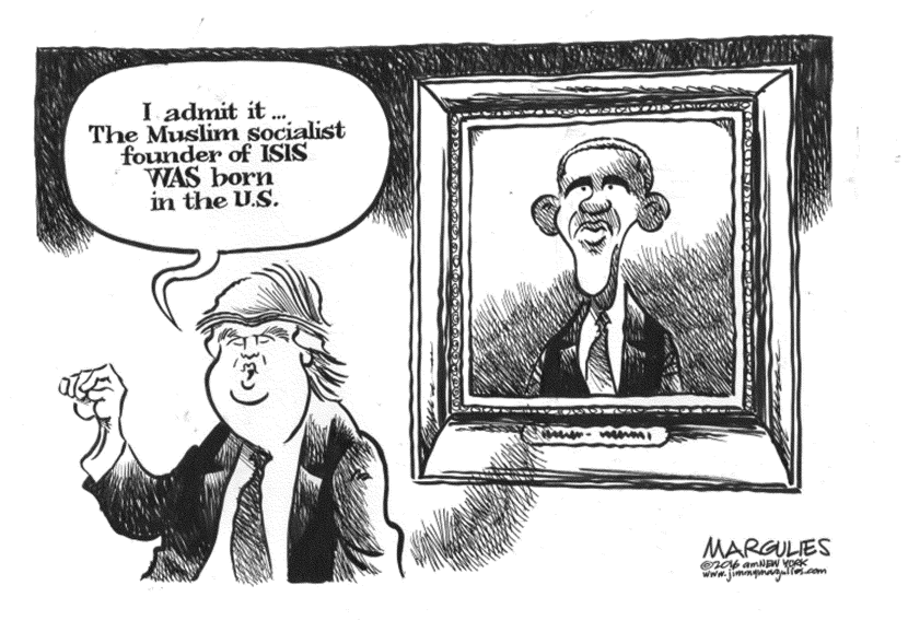 Trump admits Obama was born in the US
