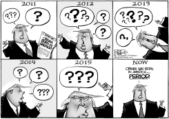 BIRTHER BLATHER by Nate Beeler