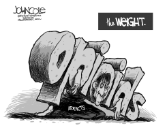 OPIOID ADDICTION BW by John Cole
