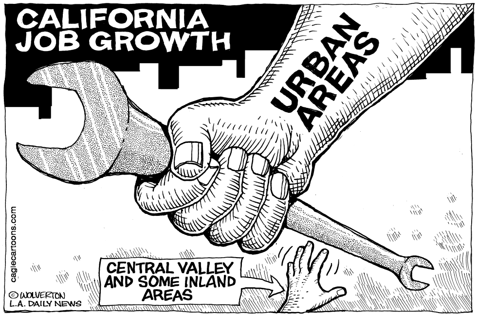 Local-CA Job Growth In California