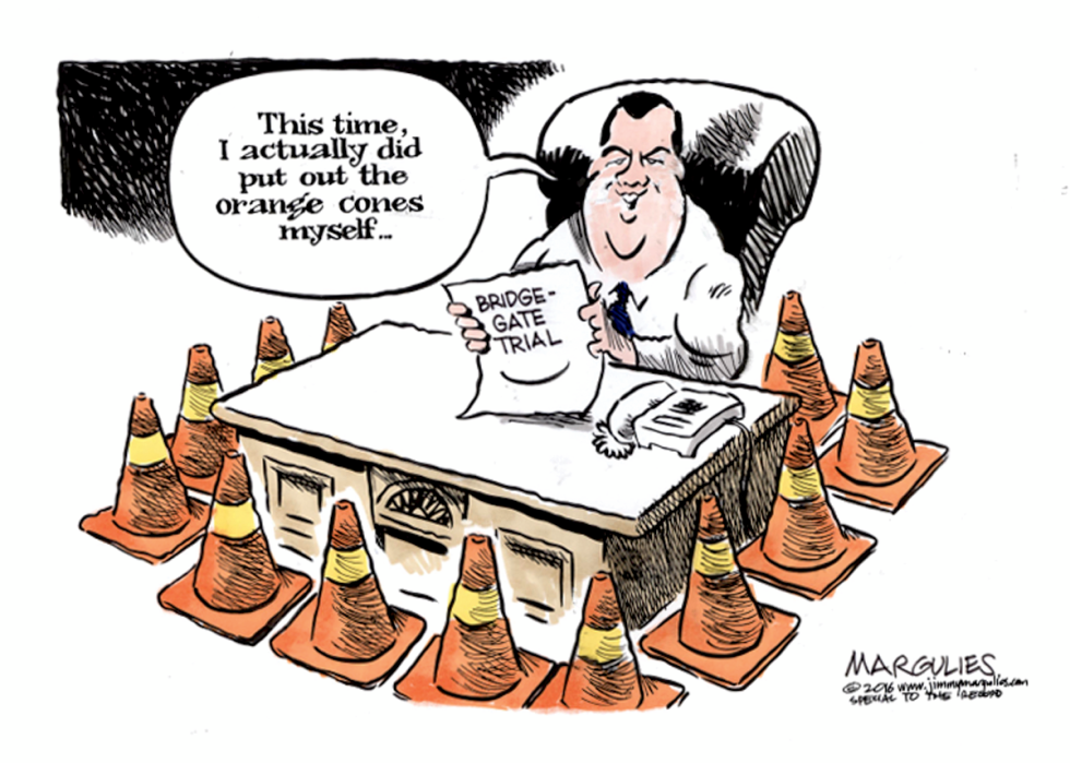 Bridgegate Trial and Christie color