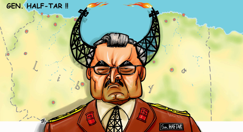 Gen Haftar of Libya