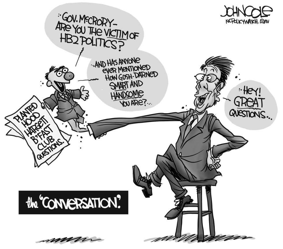 LOCAL NC -- Pat McCrory QA BW