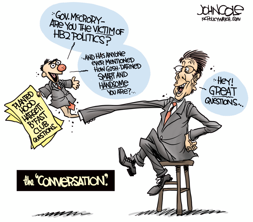 LOCAL NC -- Pat McCrory QA COLOR