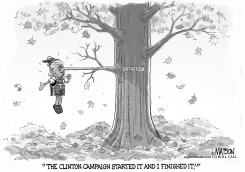 TRUMPINOCCHIO FINISHES BIRTHER LIES by R.J. Matson