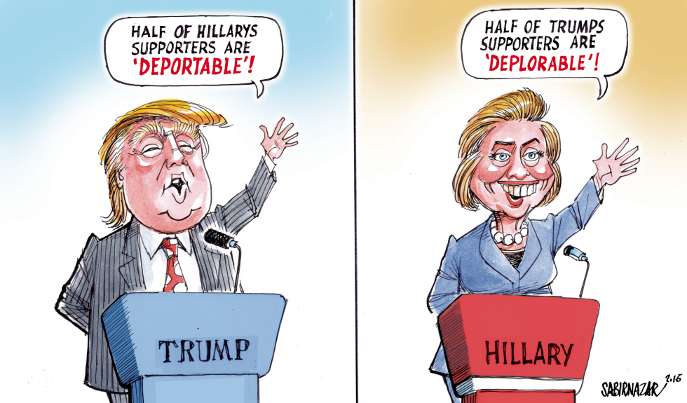  DEPLORABLES AND DEPORTABLES by Sabir Nazar