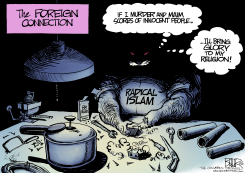 THE BOMB-MAKER  by Nate Beeler