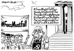 FEES MUST FALL by Zapiro