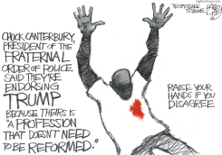 POLICE REFORM  by Pat Bagley