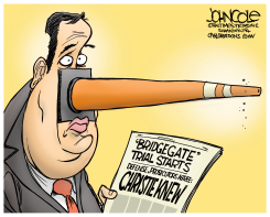 CHRISTIE KNEW ABOUT BRIDGEGATE  by John Cole