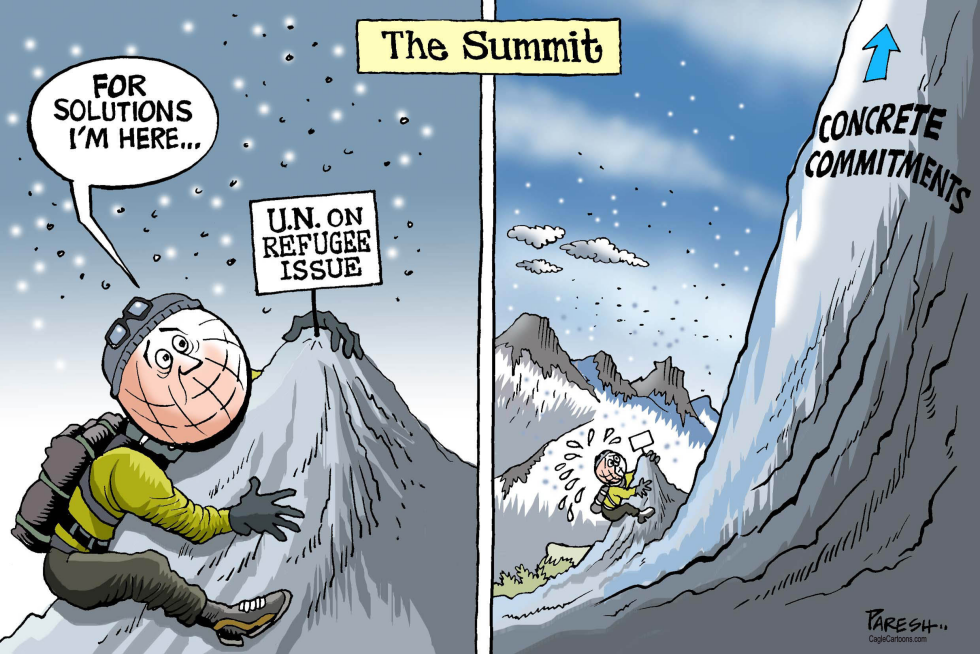  UN REFUGEE SUMMIT by Paresh Nath