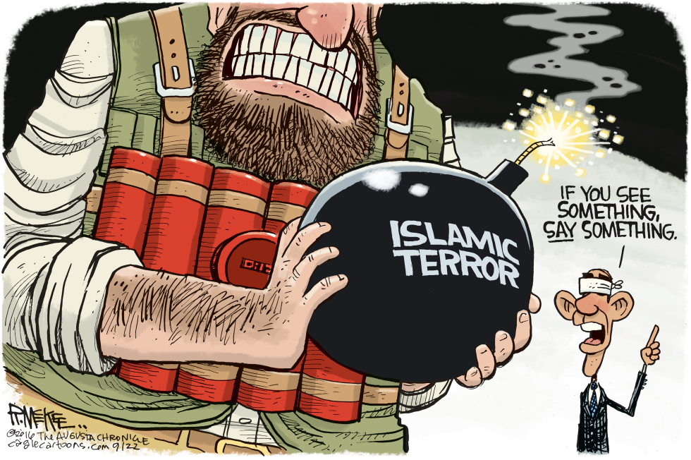 Obama Sees Nothing COLOR