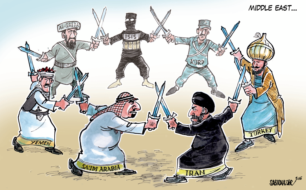  MIDDLE EAST by Sabir Nazar