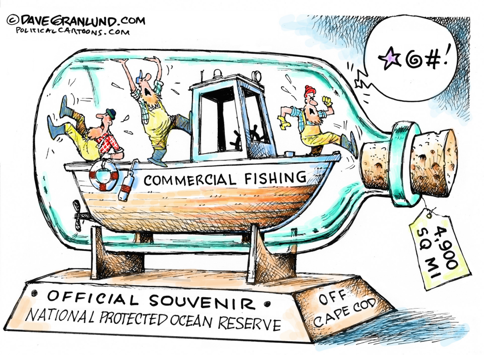  NATIONAL OCEAN MONUMENT by Dave Granlund