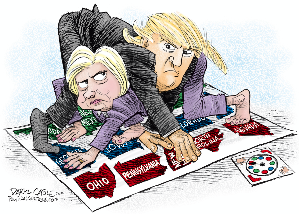 Hillary and Trump Twister COLOR