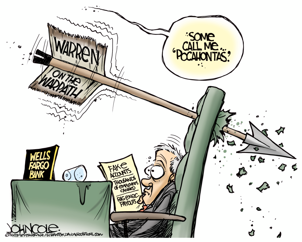 Warren on the warpath COLOR