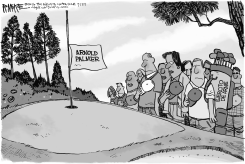 ARNOLD PALMER by Rick McKee