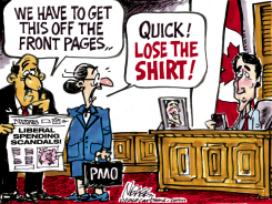 SPENDING SCANDAL by Steve Nease