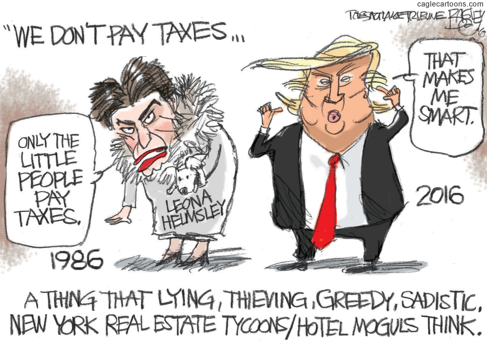  TAX DODGERS by Pat Bagley