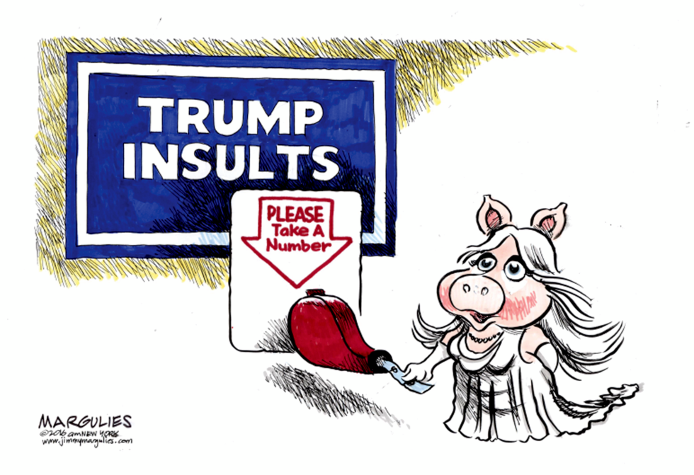 Trump Insults Miss Universe color