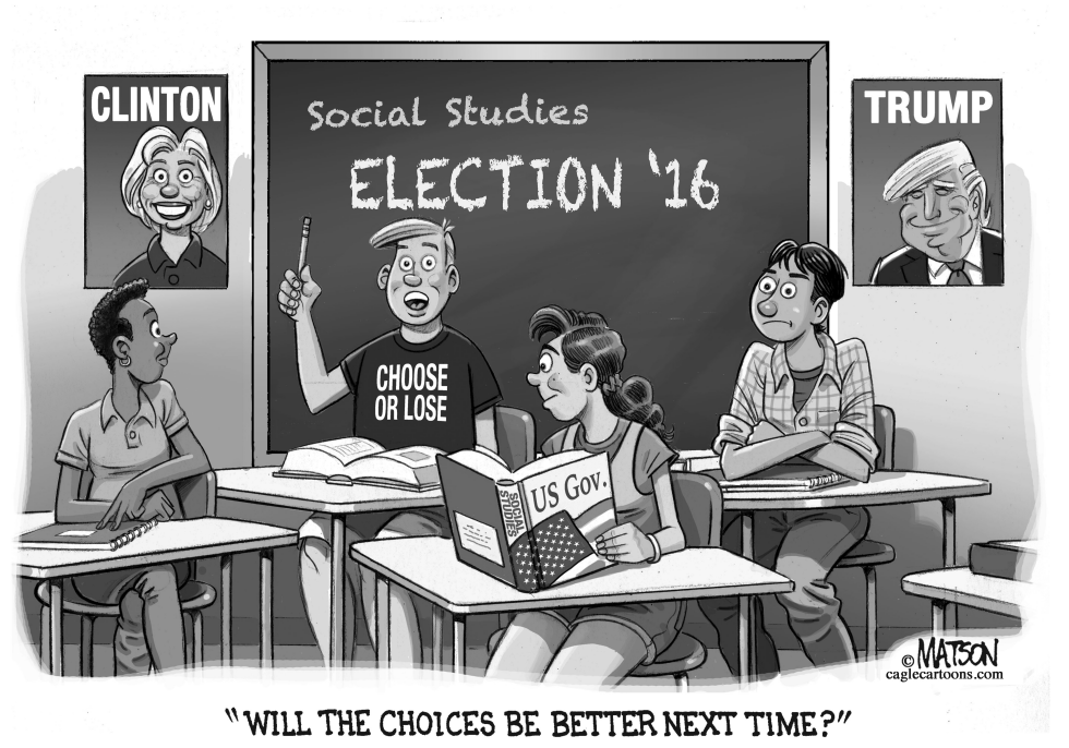 First Time Voters in Social Studies Class