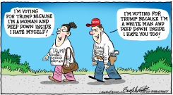 TRUMP VOTER  by Bob Englehart