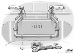 EASY PLUMBING FIX FOR FEDERAL AID TO FLINT by R.J. Matson