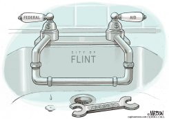 EASY PLUMBING FIX FOR FEDERAL AID TO FLINT by R.J. Matson