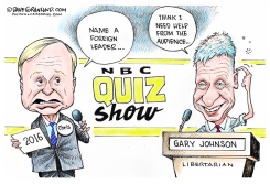 GARY JOHNSON QUIZ  by Dave Granlund
