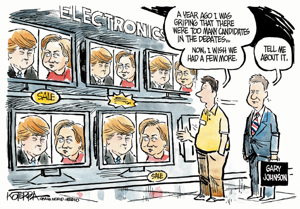  LEFTOVER CANDIDATES by Jeff Koterba