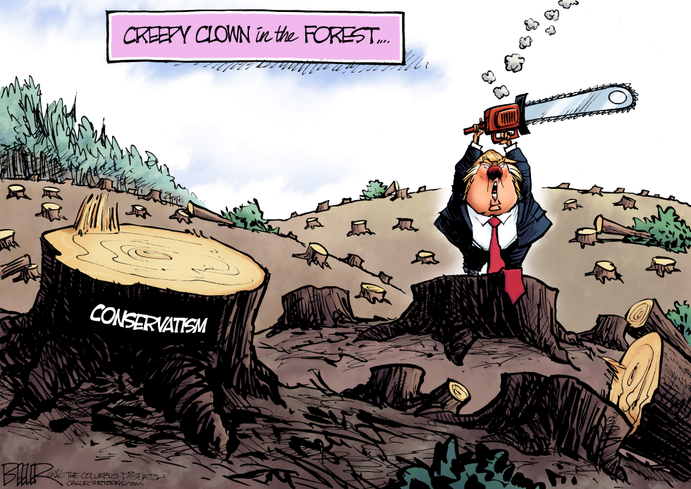 Donald the Clown COLOR