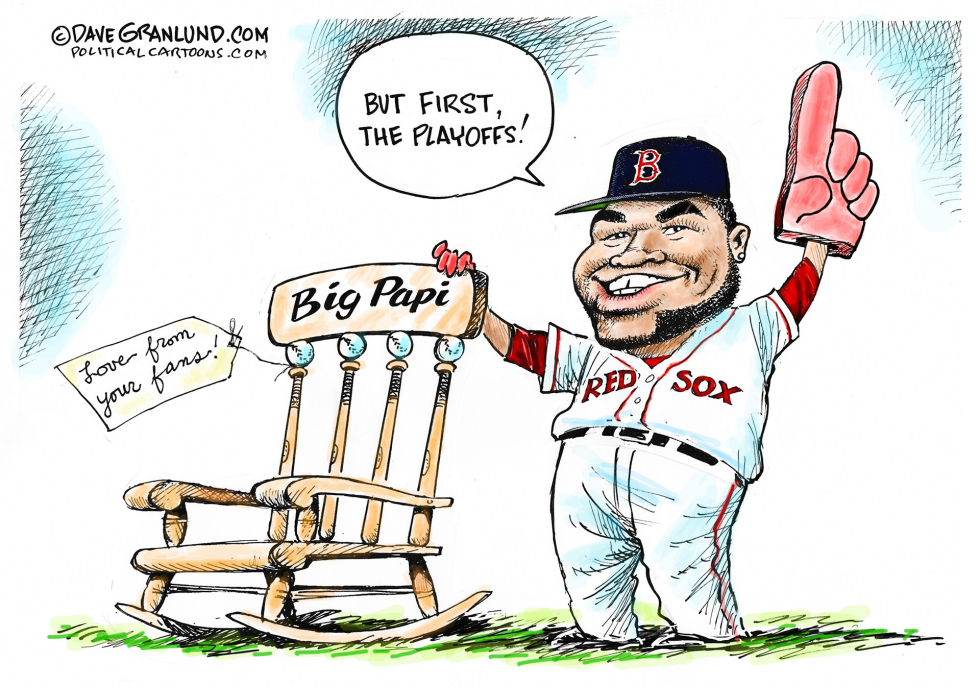 Ortiz retiring from Red Sox COLOR