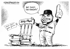 ORTIZ RETIRING FROM RED SOX  by Dave Granlund