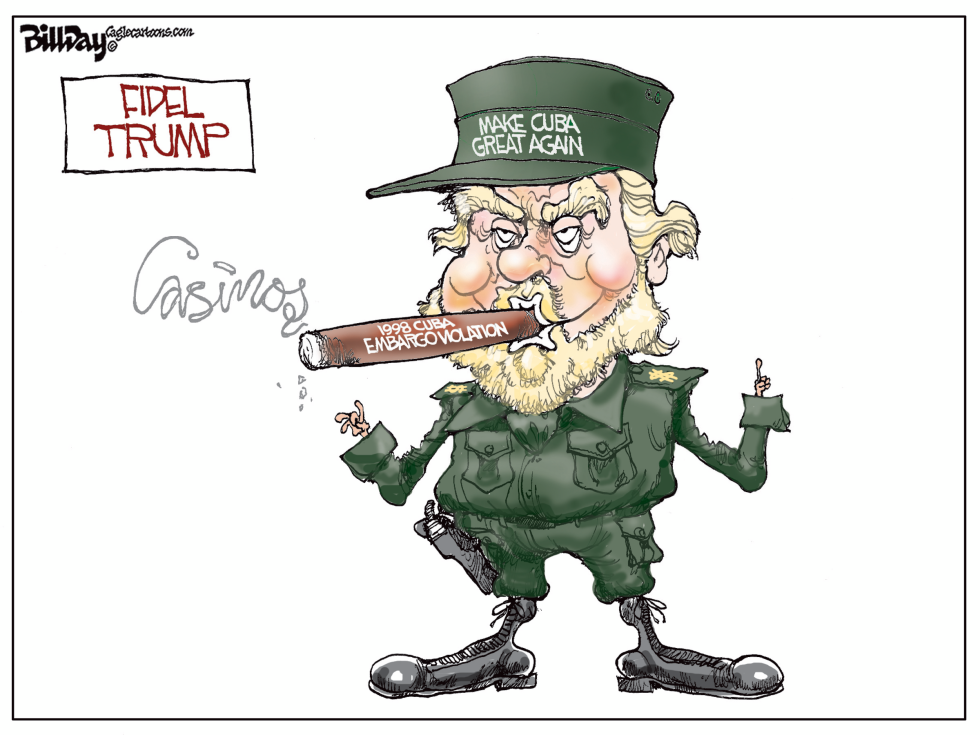 FIDEL TRUMP color