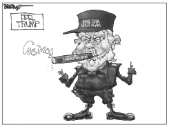 FIDEL TRUMP  by Bill Day