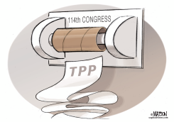 114TH CONGRESS AND TPP TRADE BILL by R.J. Matson