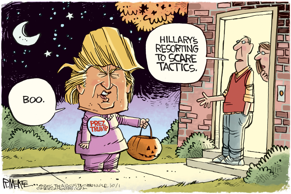 Hillary Scare Tactics COLOR