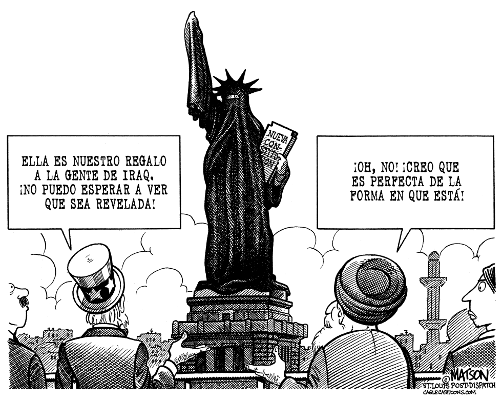  REGALO DE AMERICA PARA IRAQ by RJ Matson