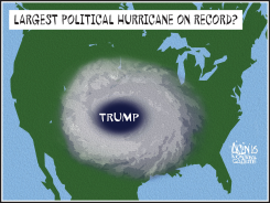 HURRICANE TRUMP by Terry Mosher