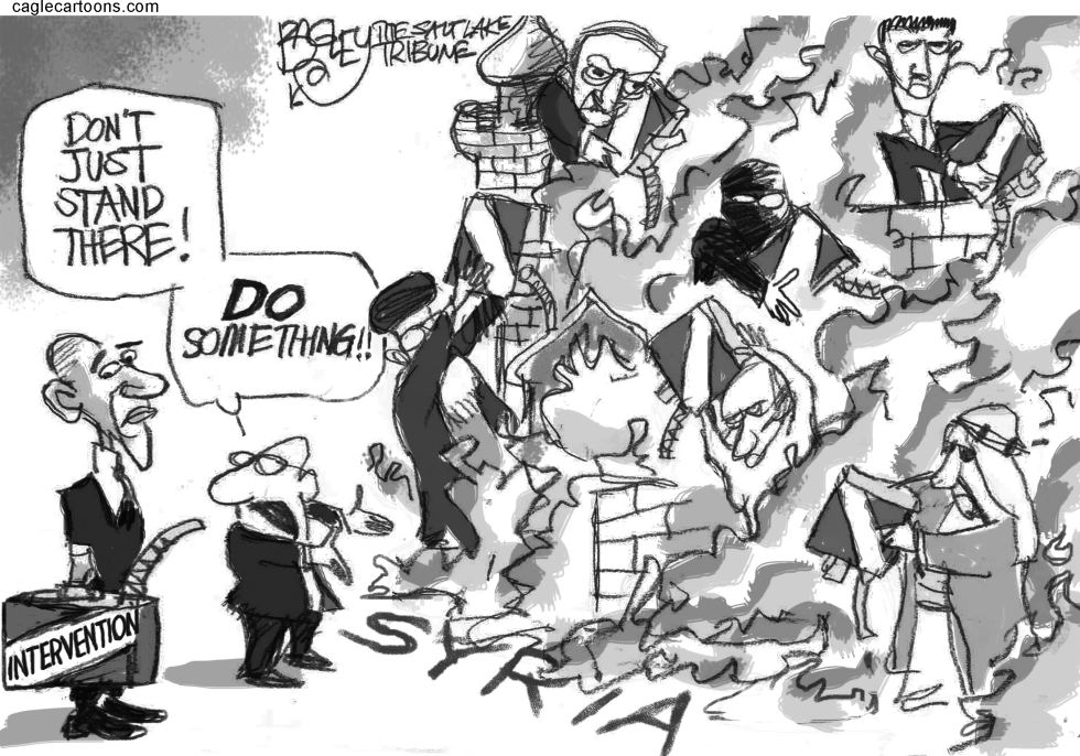  SYRIA CRISES  by Pat Bagley