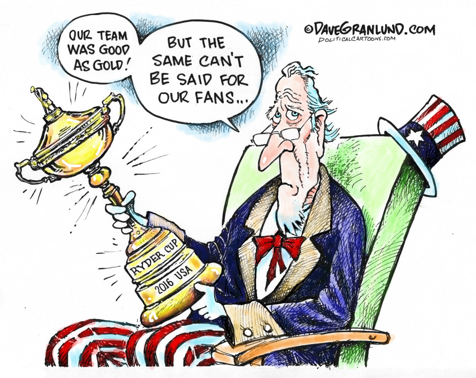  RYDER CUP 2016 USA WIN by Dave Granlund