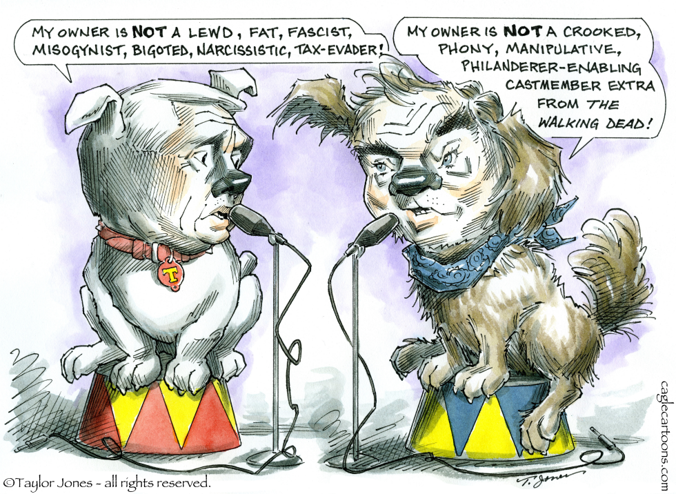 Pence and Kaine - Best of Show - COLOR