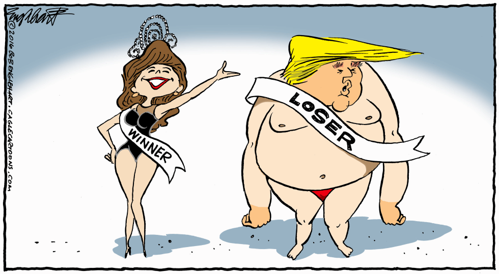  ALICIA MACHADO by Bob Englehart