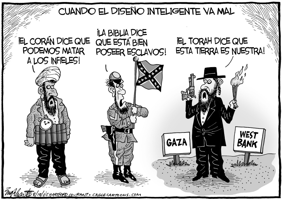  DISEñO INTELIGENTE VA MAL by Bob Englehart