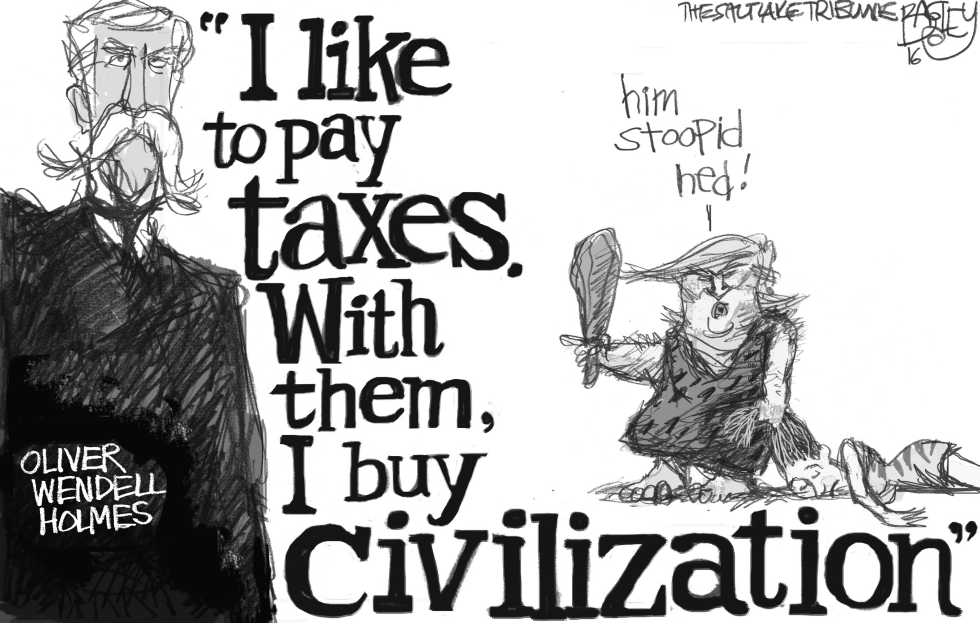 Troglodyte Trump
