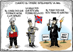 DISEñO INTELIGENTE VA MAL /  by Bob Englehart