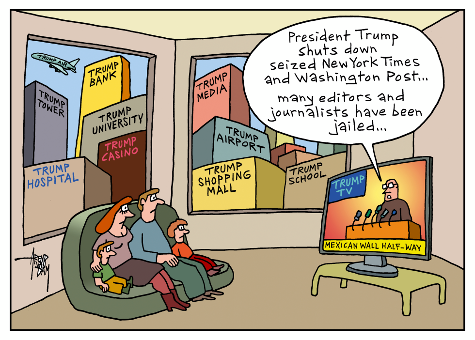 Trump against Free Press