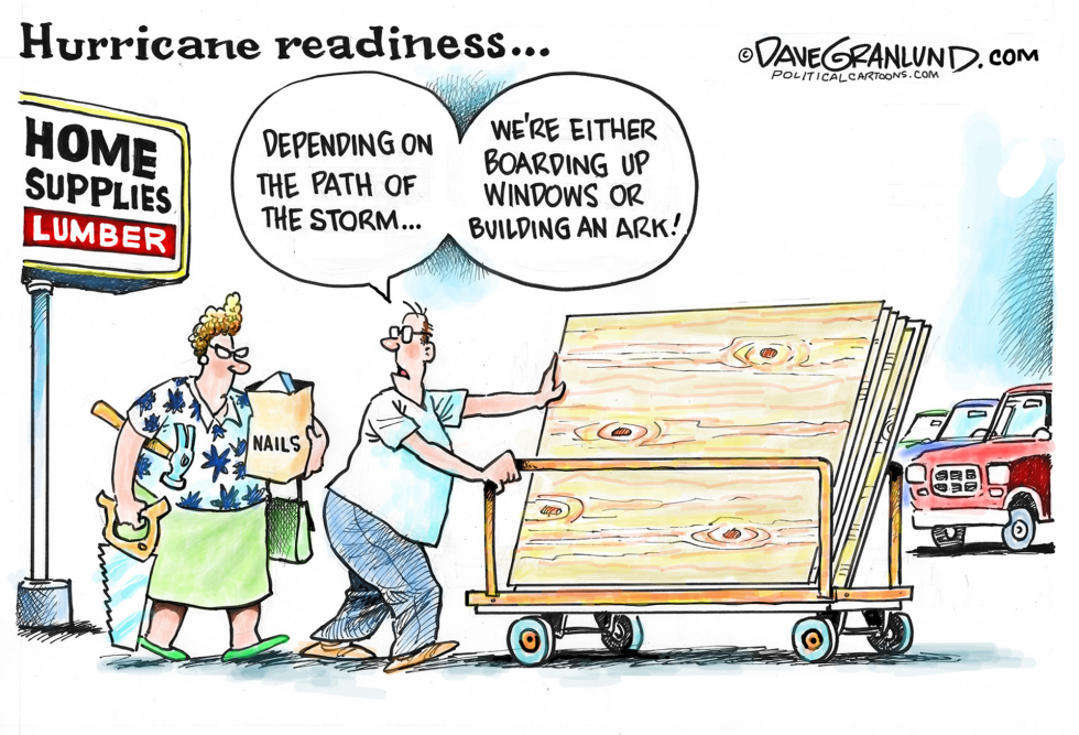 Hurricane preparation COLOR
