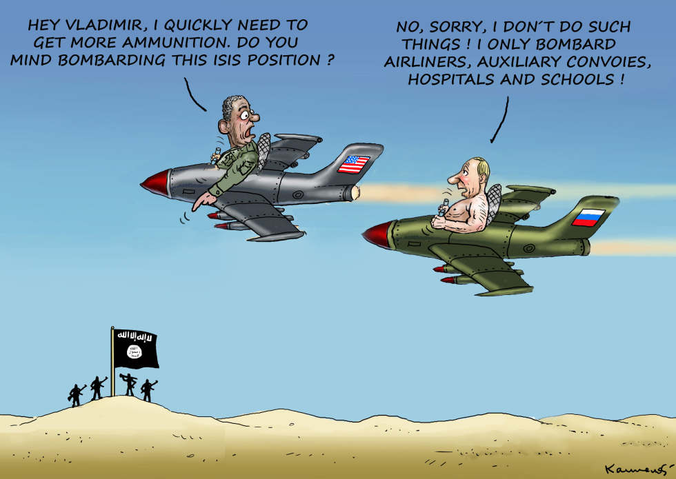OBAMA AND PUTIN IN SYRIA